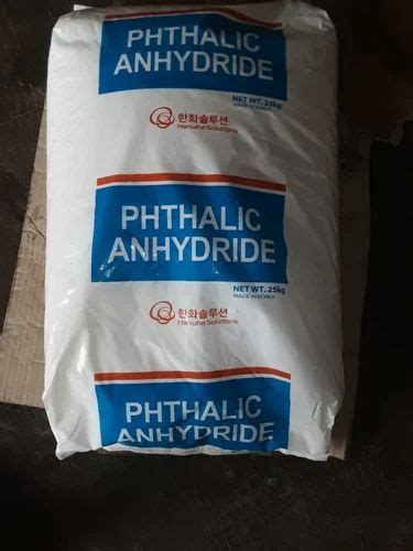 Phthalic Anhydride Packaging Type Hdpe Bags Grade Standard Reagent