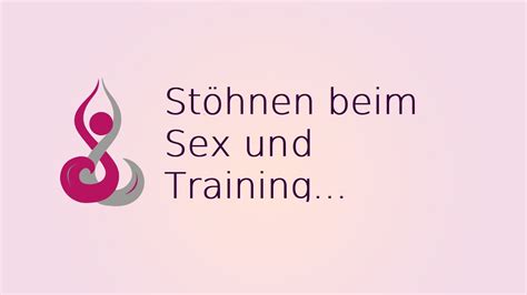 Stöhnen Bei Sex Und Training Wirkung Auf Die Intimmuskulatur Youtube