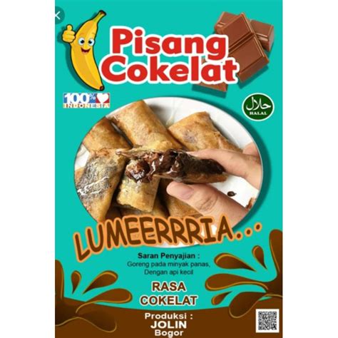 Jual PISANG COKLAT LUMER MILO PISCOK PISLUM MILO ISI 10 BREXCELLE