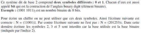 Cours Math Appliquée Systèmes de numération Mon Diplôme