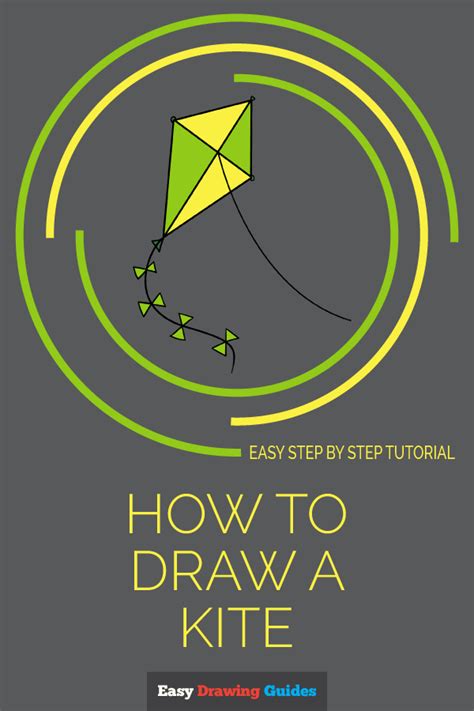 How to Draw a Kite - Really Easy Drawing Tutorial