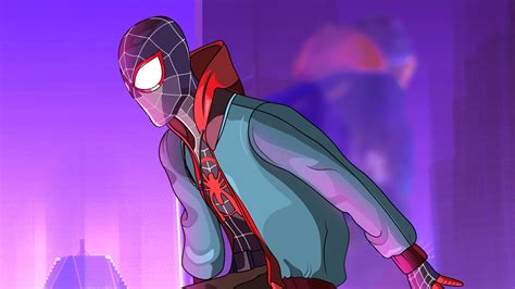 2560x1440 Miles Morales Colorful Art 1440p Resolution Hd 4k Wallpapers Images Backgrounds