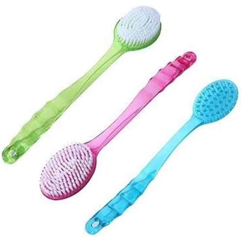 1 Brosse De Bain Avec Manche Long Pour Le Bain La Douche Le Dos La