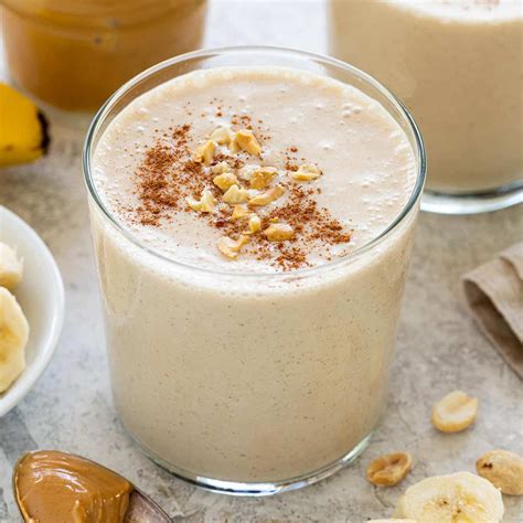Peanut Butter Banana Smoothie Jessica Gavin