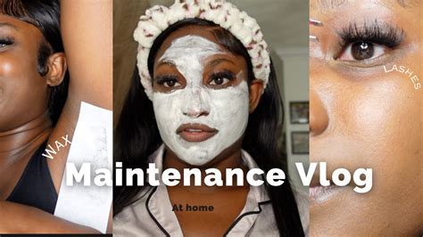 My Maintenance Vlog At Home Hair Nails Lashes And Waxing Fail With