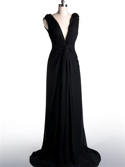 Long Black Evening Dress