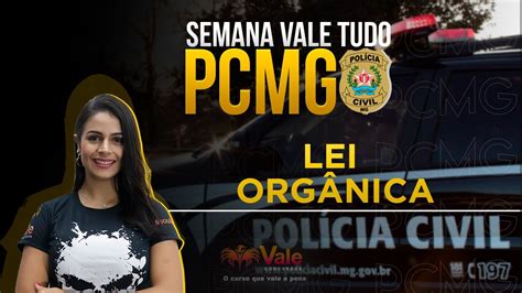 Semana Vale Tudo Pcmg Lei Org Nica Da Pol Cia Civil De Minas Gerais