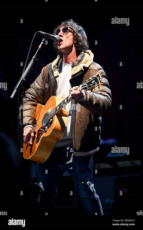 Sheffield Uk St July Richard Ashcroft Of The Verve Rock Band