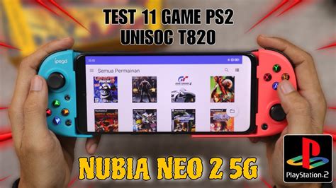 SEPERTI INI UNISOC T820 BUAT MAIN GAME EMULATOR TES 11 GAME PS2 DI