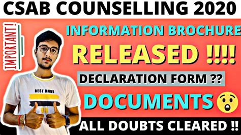 Csab Counselling Information Brochure Released Importaant