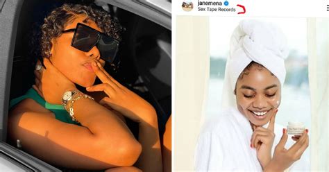 Unbothered Janemena Shares New Photo With Sex Tape Record As Her