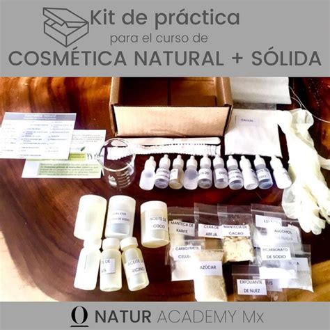 Kit de práctica para Cosmética Natural Sólida