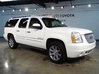 Buy Used White Yukon Denali Xl Navigation Tv Dvd Sunroof