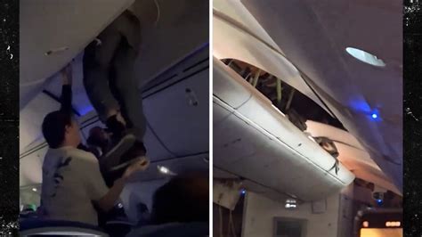 Boeing Flight In Severe Turbulence Video Shows Passenger Stuck In Ceiling