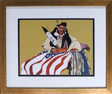 Fritz Scholder Bicentennial Indian Mutualart