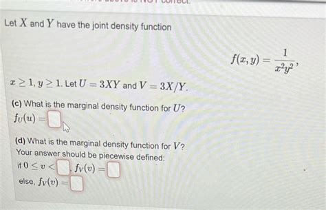 [solved] Let X And Y Have The Joint Density Function F X Y X 2 1 Y