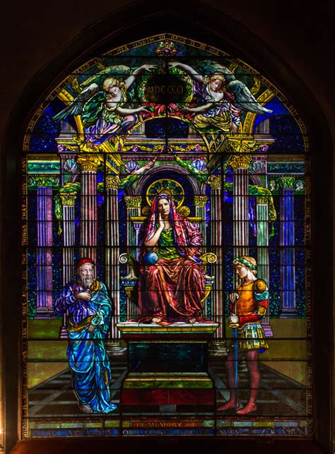 Unity Church · Descriptions · John La Farge Stained Glass