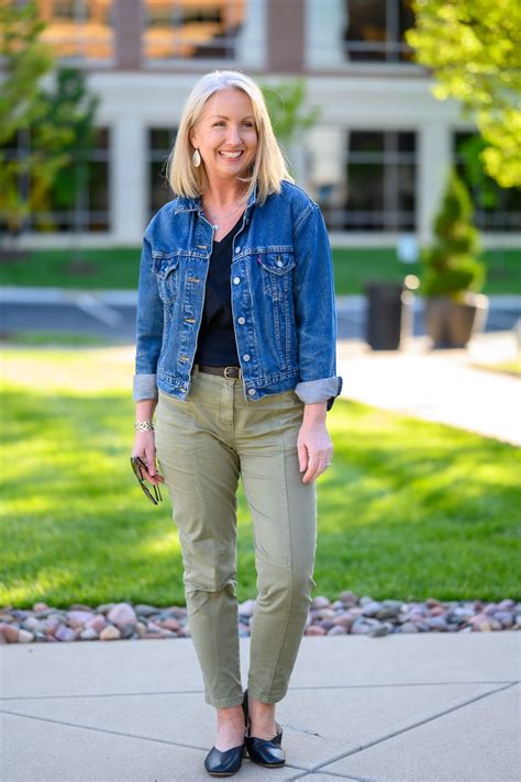 Sage Green Slim Utility Pants 4 Ways Dressed For My Day