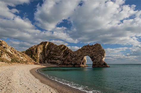 Royalty Free Photo Landscape Shot Of The Famous Durdle Door Rock Formation Image Captured On