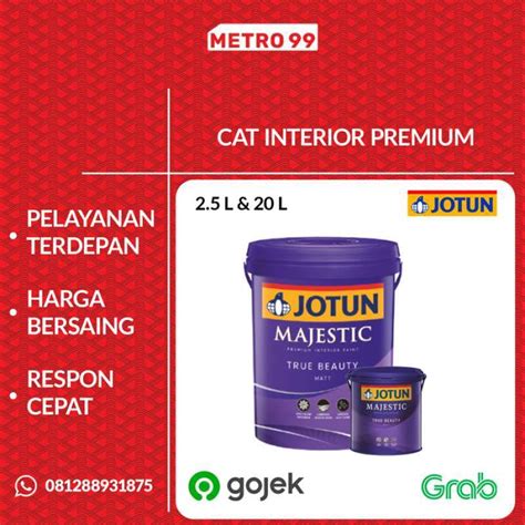 Promo Cat Tembok Jotun Majestic True Beauty Matt Twilight