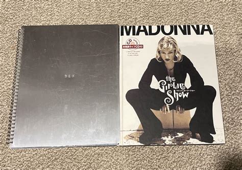 【cd付】マドンナ公式写真集日本版madonna Sex Girlie Show 洋楽