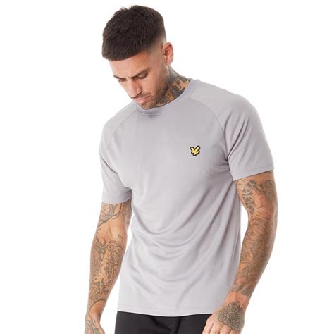 Lyle And Scott Vintage T Shirts Raglan Homme Gris