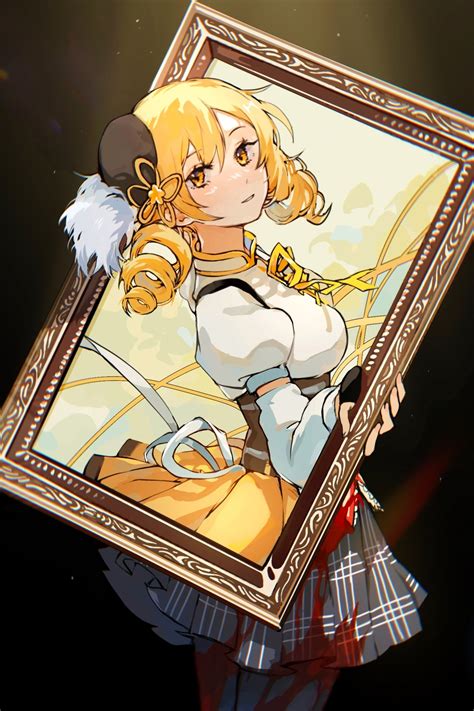 Tomoe Mami Tomoe Mami Mahou Shoujo Madoka Magica Mahou Shoujo