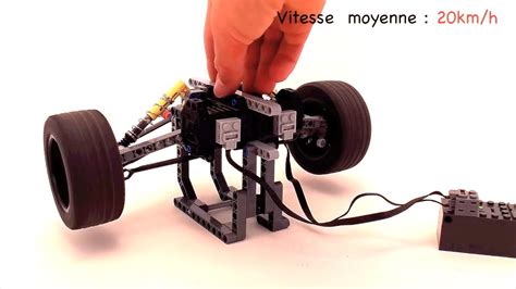 MOC Lego Technic Essieux Arrière Moteur RC With BuWizz YouTube