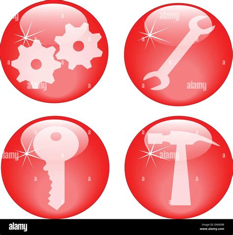 Four Implements Stock Vector Images Alamy