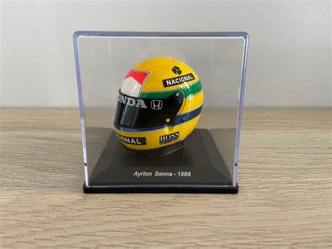 Spark 1 5 Casco Ayrton Senna 1988 World Champion F1 Catawiki