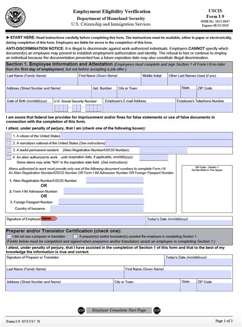 Take Printable I9 Tax Forms 2020 Calendar Printables Free Blank