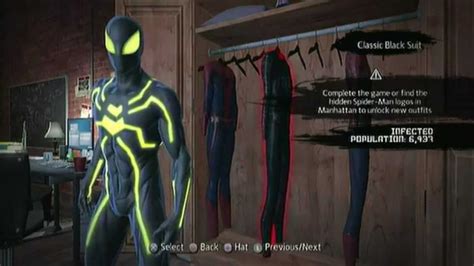 The Amazing Spider Man Game How To Unlock The Black Symbiote Suit Youtube