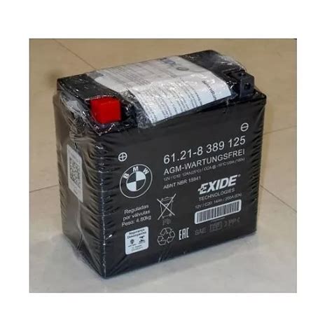 Ripley BATERÍA AGM EXIDE LTX14 14AH 12V BMW