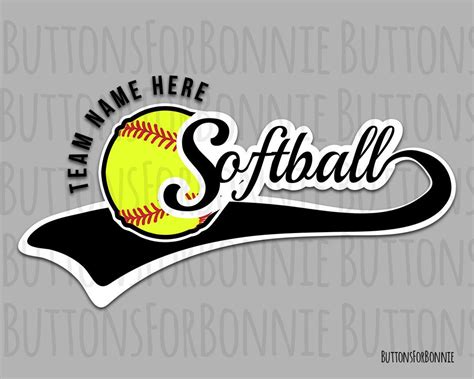 Softball Team Svg Softball Svg Softball Shirt Softball Shirt Design