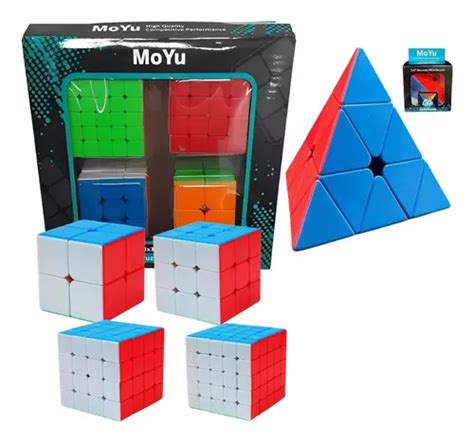 Box Cubo Mágico 2x2 3x3 4x4 5x5 Pyraminx Moyu