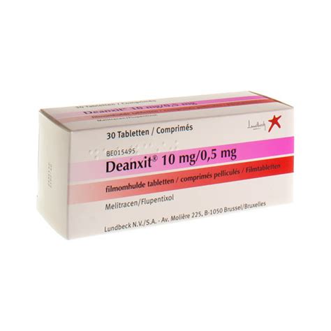 Deanxit 10mg05mg Filmomh Tabl 30 Apotheek Van Den Broeck