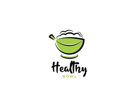 Healthy Bowl Logo Design by Yulian Rahman on Dribbble