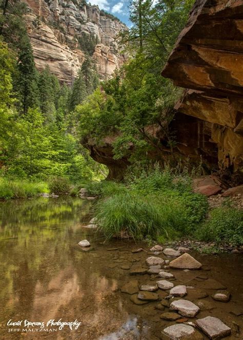 West Fork Oak Creek Canyon Sedona Arizona Oak Creek Canyon Beautiful Locations Places To Go