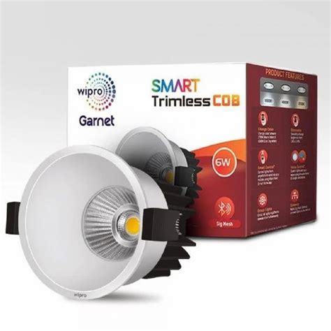 W Wipro Garnet Smart Trimless Cob Light At Rs Piece Led Cob