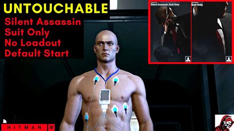 Hitman 3 Untouchable Silent Assassin Suit Only No Loadout