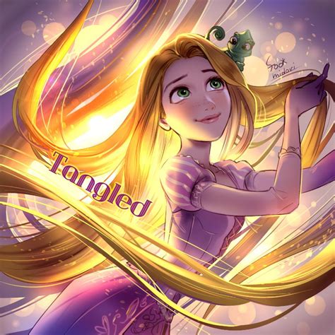 Tangled By Foomidori On Deviantart Disney Princess Artwork Disney Art Disney Fan Art