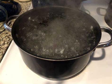 Boiling Hot Water