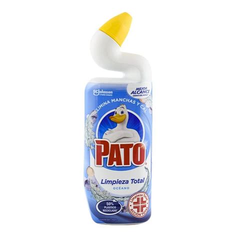 Comprar Desinfectante WC gel Pato Limpieza Total Océano 750 ml