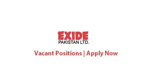 Exide Pakistan Limited Jobs Deputy Manager Production Planning