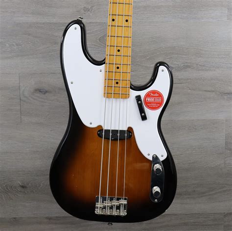 Squier Classic Vibe 50s Precision Bass 2 Color Sunburst Kands Music Center Llc