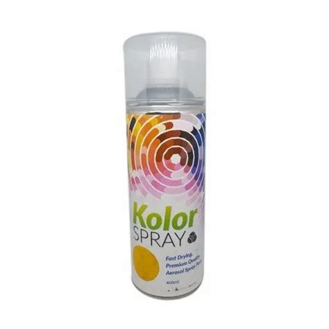 Kolor Aerosol Yellow Spray Paint Packaging Type Can At Rs 115 Piece