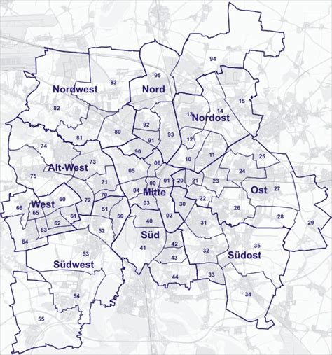 Ortsteile Und Stadtbezirke Leipzig Informationssystem