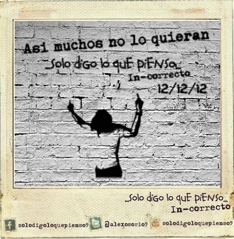 Solo Digo Lo Que Pienso Página Oficial