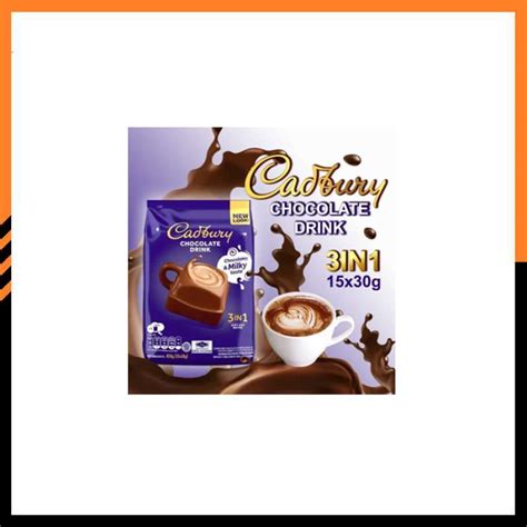 Jual Cadbury Hot Chocolate Drink 3in1 15x30gr Di Seller TESCOIN