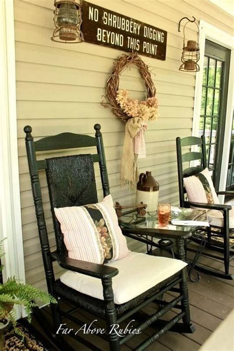 Rustic Vintage Porch Decor Ideas To Bring Warmth To Your Home S